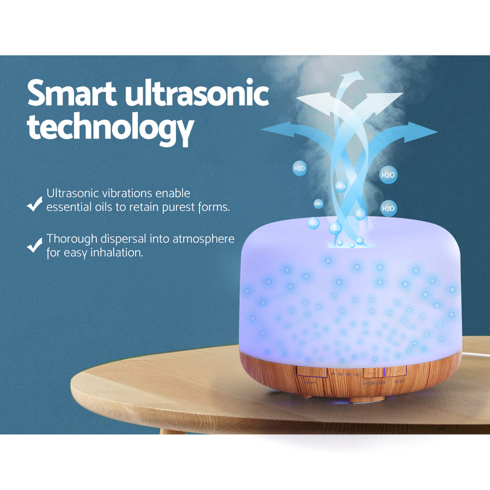 Diffuser Aromatherapy Humidifier 500ml