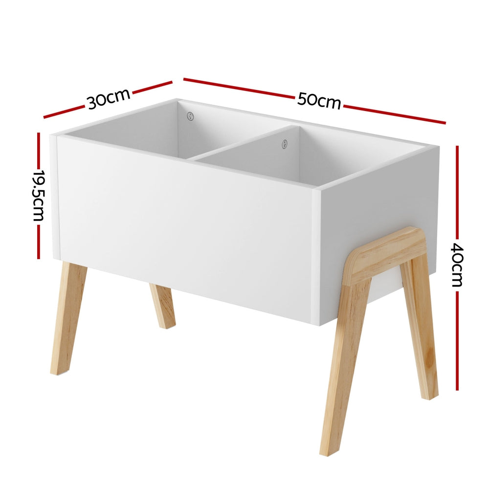 Toy Box Chest Storage Bin Container Wooden Cabinet Clothes Book Organiser Bedroom