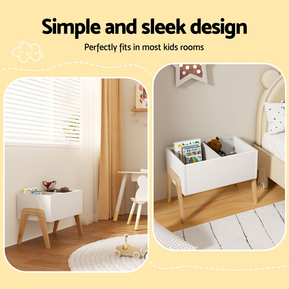 Toy Box Chest Storage Bin Container Wooden Cabinet Clothes Book Organiser Bedroom