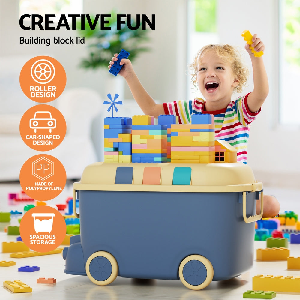 3PCS Car Toy Storage Box