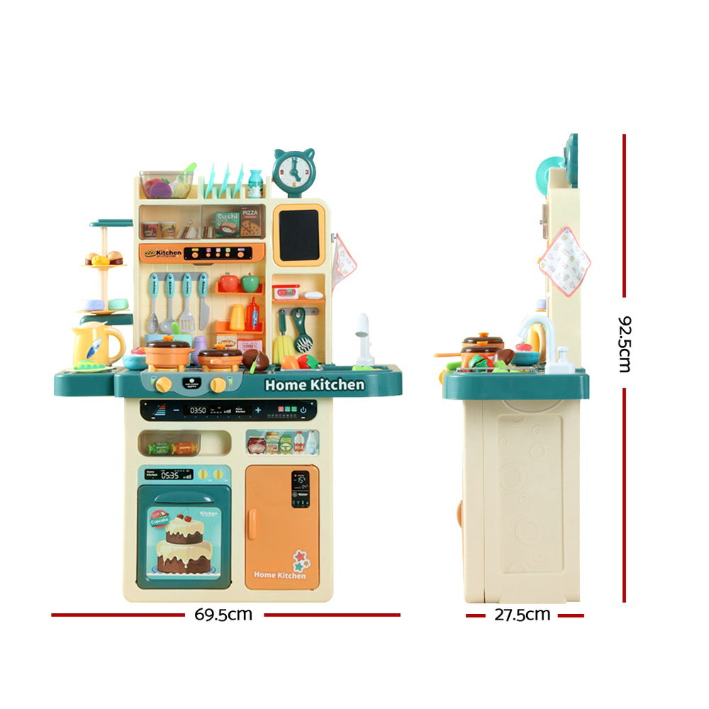Kitchen Pretend Play Set Cooking Sound Steam Light Function