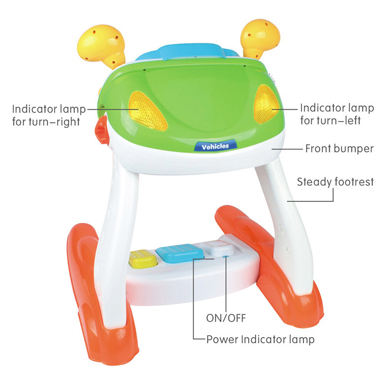 Sensory Play Interactive Driving Simulation with Music and Light