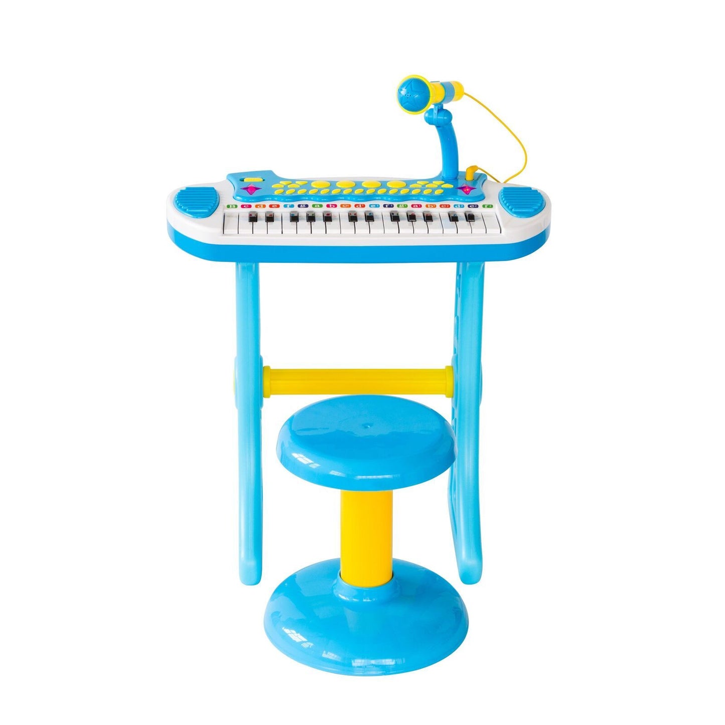 Electronic Keyboard with Stand (Blue)