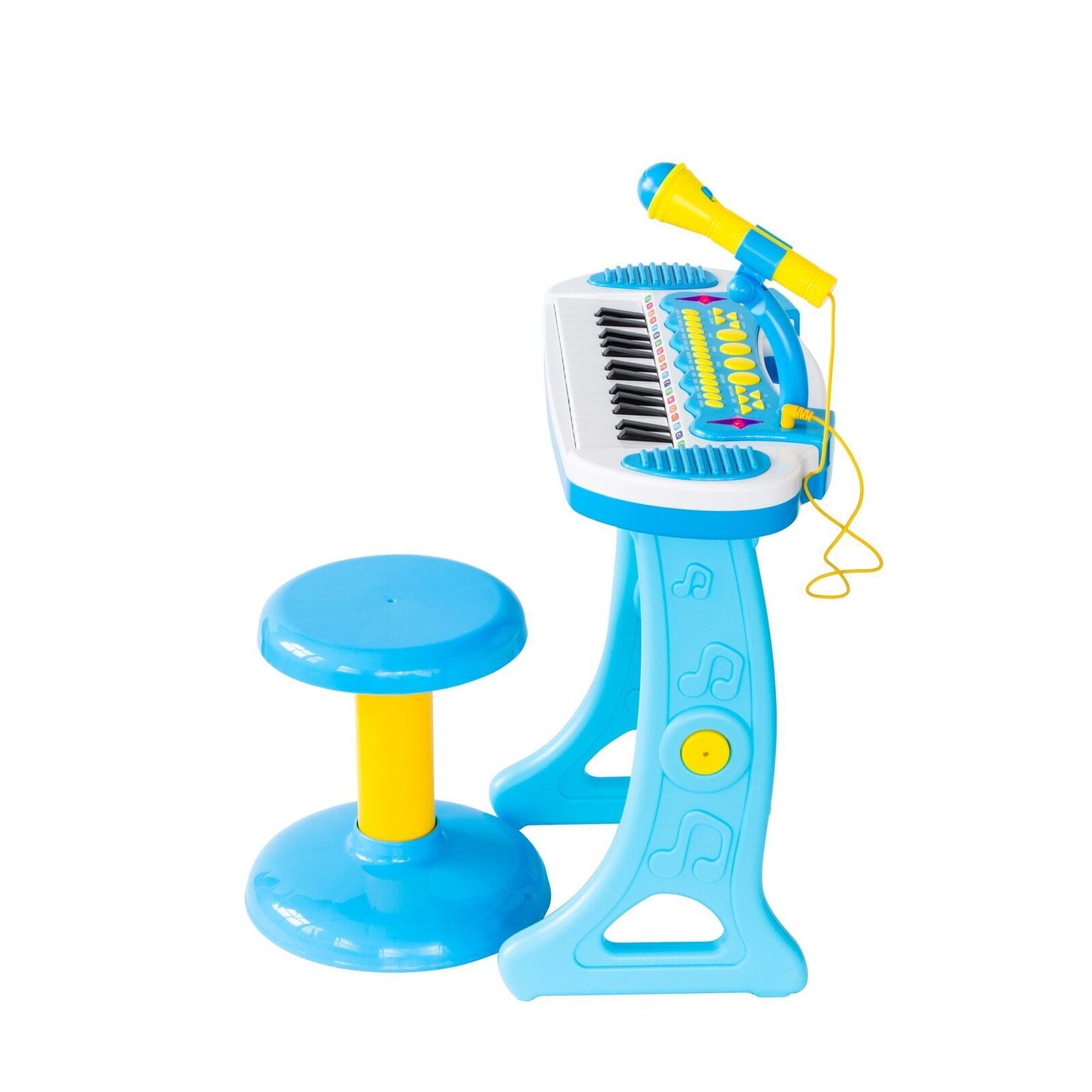 Electronic Keyboard with Stand (Blue)