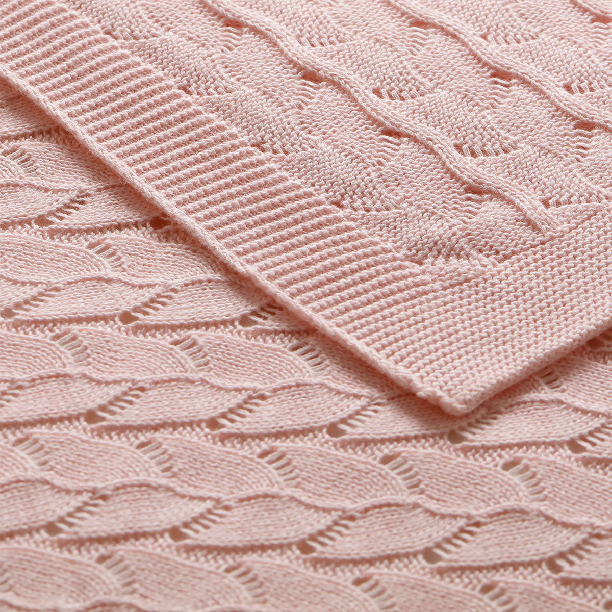 Blush Cotton Baby Blanket
