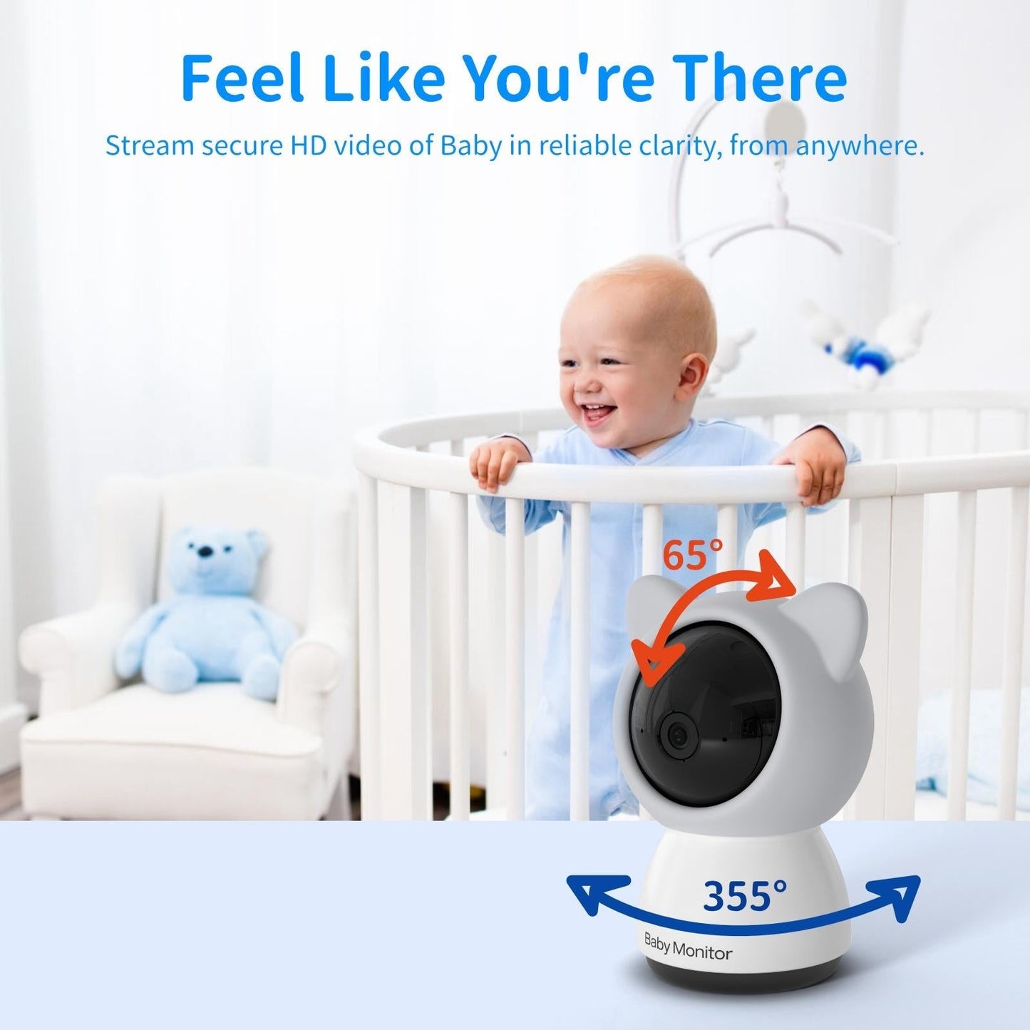 Baby Monitor With 5 Screen