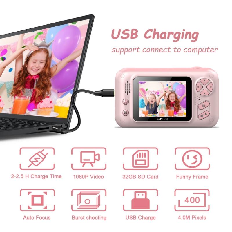 Kids HD Reversible Camera