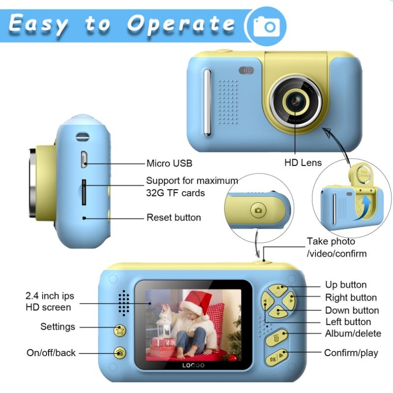 Kids HD Reversible Camera