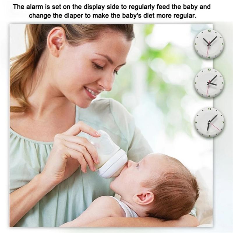 Baby Video Monitor With Two-Way Voice Temperature Display And Music Player