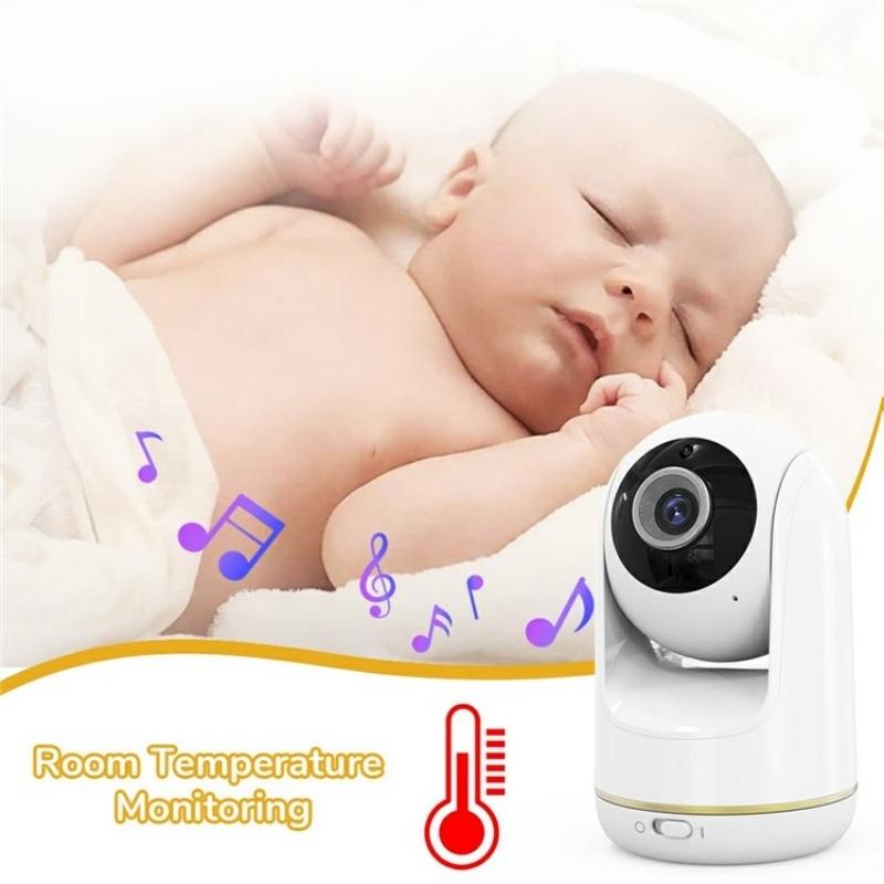 Baby Monitor With Built-In Ptz Rotation For Enhanced Security