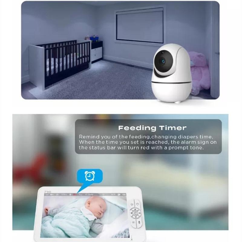 Baby Monitor With Night Vision & Two-Way Intercom