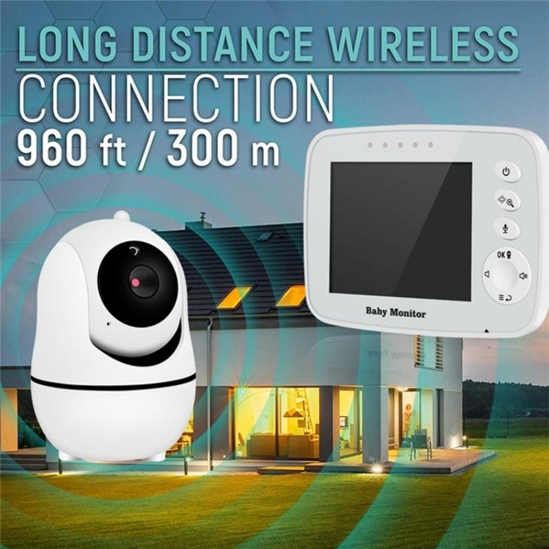 Baby Monitor With Two-Way Audio And Night Vision