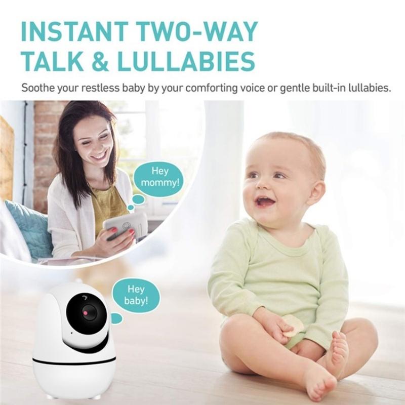 Baby Monitor With Two-Way Audio And Night Vision