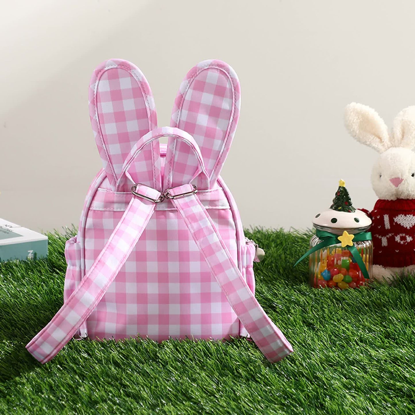 Blue Bunny Ear Backpack