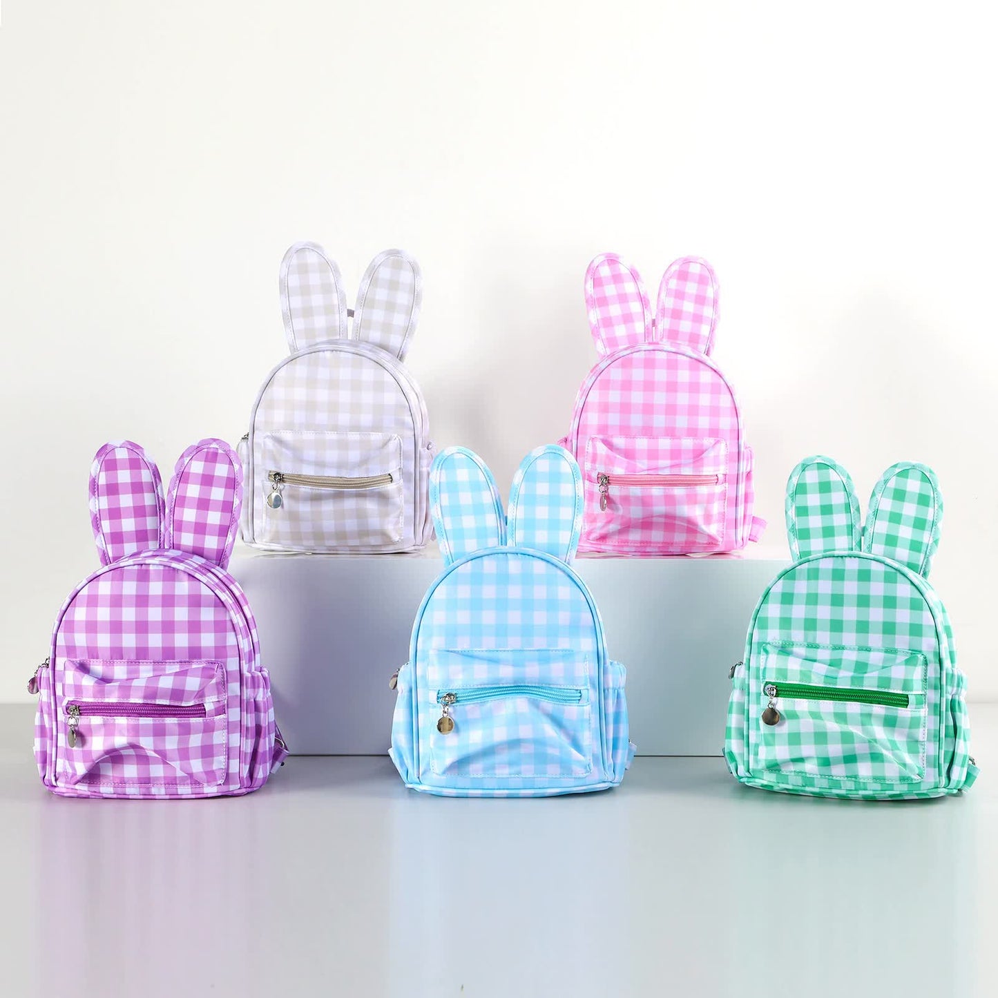 Blue Bunny Ear Backpack