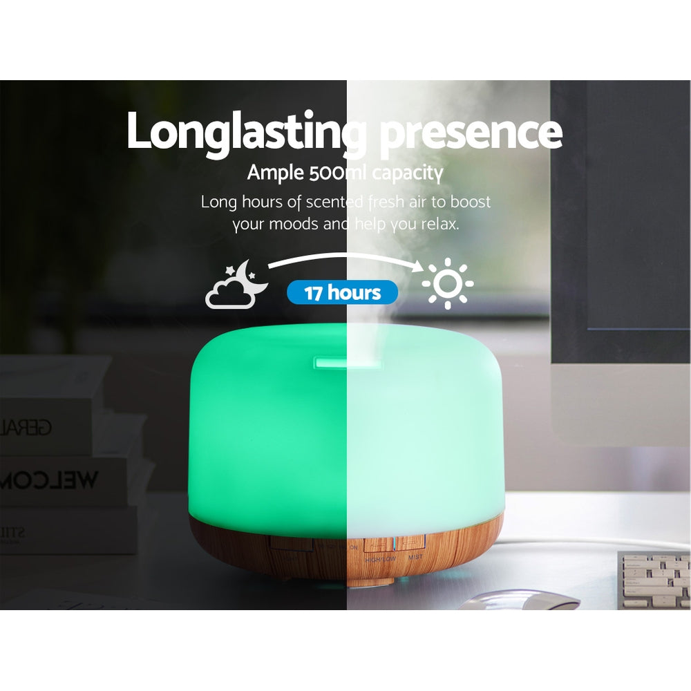 Diffuser Aromatherapy Humidifier 500ml