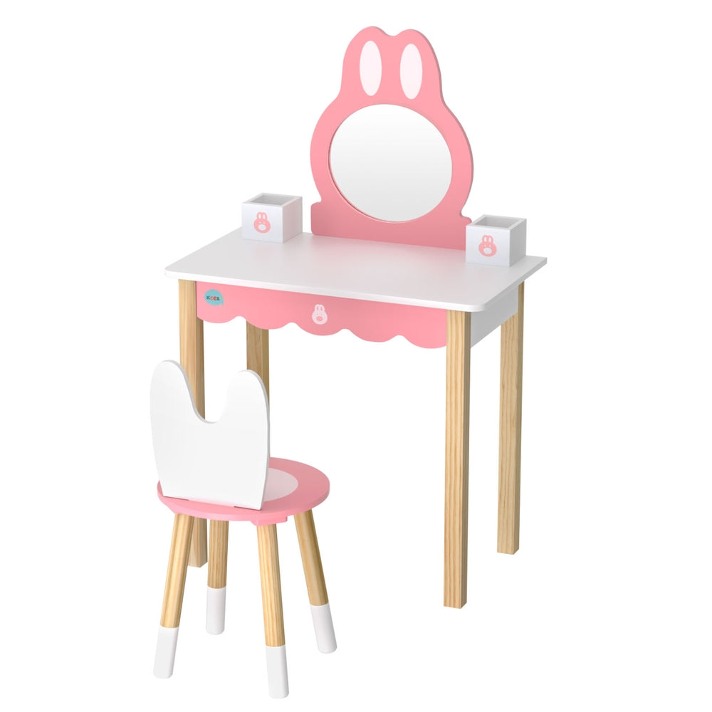 Wooden Bunny Dressing Table
