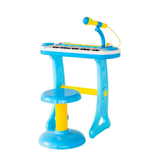 Electronic Keyboard with Stand (Blue)