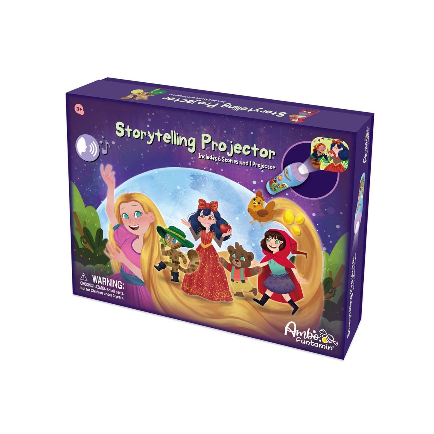 Storytelling Torch Projector 6 Stories Gift Set - Audio Kids Learning STEM Toy  - Series 2