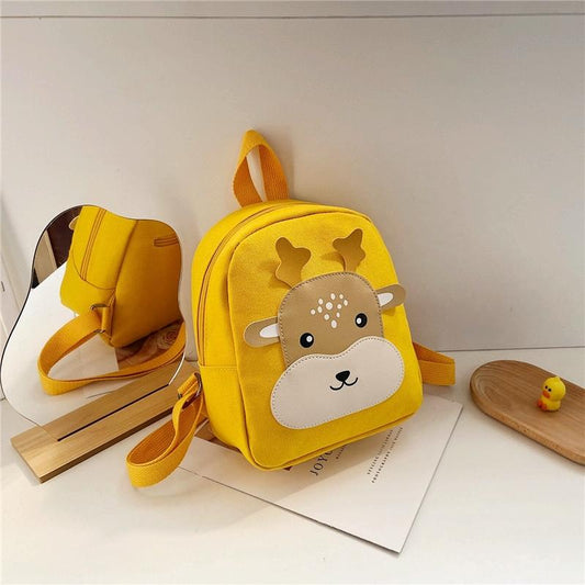 Adorable Deer Schoolbag - Yellow