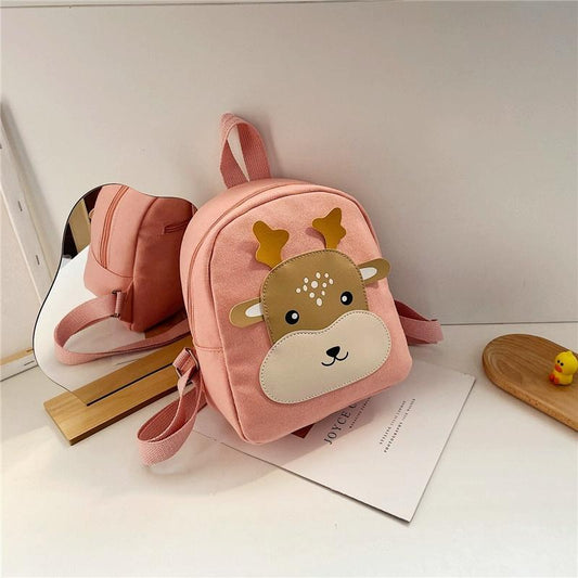 Adorable Deer Schoolbag - Pink