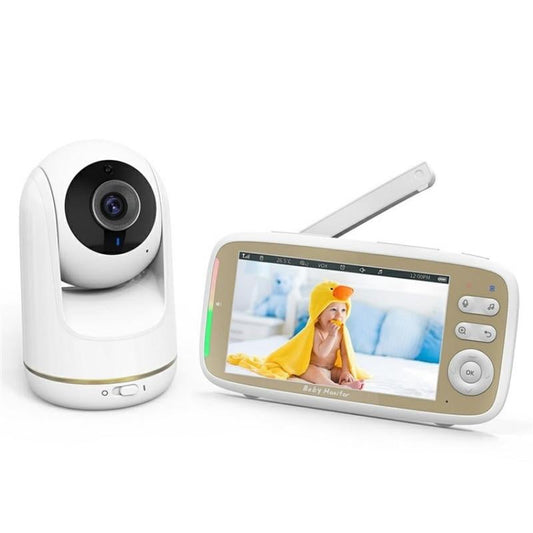 Baby Monitor With Built-In Ptz Rotation For Enhanced Security