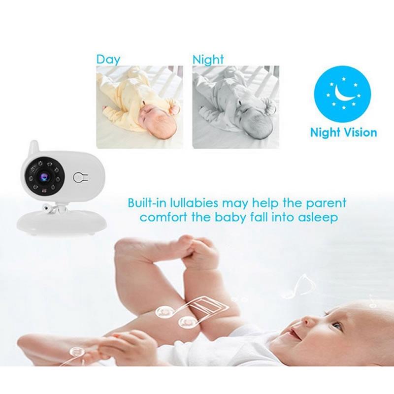 Baby Monitor With Night Vision 2-Way Talk