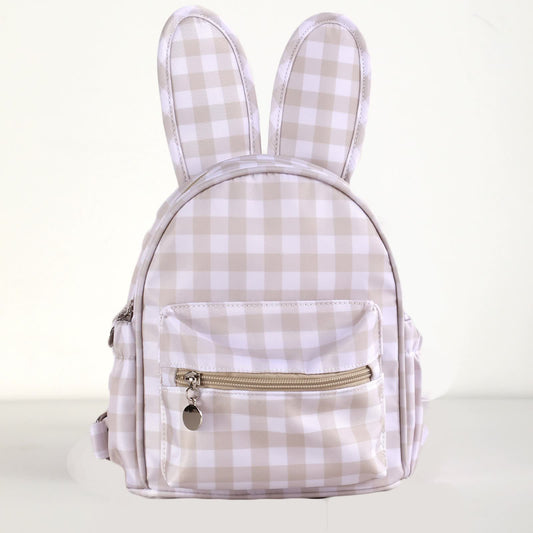 Khaki Bunny Ear Backpack